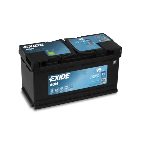აკუმულატორი Exide AGM EK950 95 ა*ს R+  - Primestore.ge
