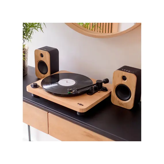 Tape recorder House of Marley EM-JT010-SB STIR IT UP LUX WIRELESS TT Speeds 45 and 33 RPM, Bluetooth 5.3, 6 image