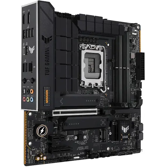 ASUS Motherboard TUF GAMING B760M-PLUS WIFI II s1700 B760 4xDDR5 M.2 HDMI DP Wi-Fi BT mATX, 2 image