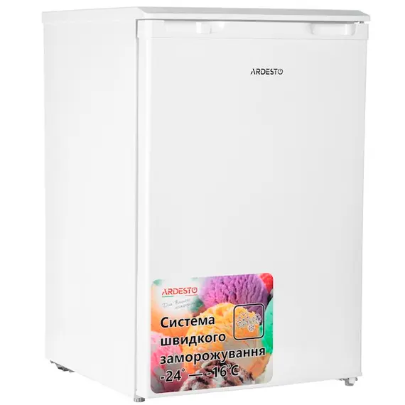 საყინულე ARDESTO, 84.5x55.3x57.4, 83L, A+, ST, white , 2 image - Primestore.ge