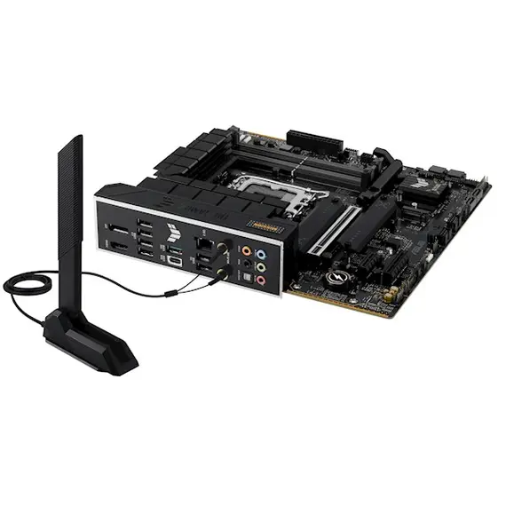 ASUS Motherboard TUF GAMING B760M-PLUS WIFI II s1700 B760 4xDDR5 M.2 HDMI DP Wi-Fi BT mATX, 5 image