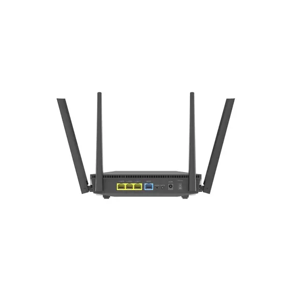 როუტერი ASUS RT-AX52 (AX1800) Dual Band WiFi 6 Extendable Router, Instant Guard, Parental Control Scheduling, Built-in VPN, AiMesh Compatible , 3 image - Primestore.ge