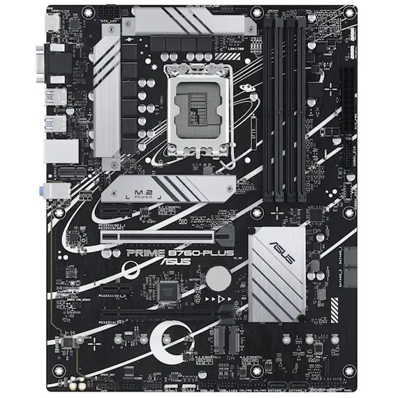 დედა დაფა ASUS Motherboard PRIME B760-PLUS s1700 B760 4xDDR5 M.2 HDMI D-Sub DP ATX  - Primestore.ge