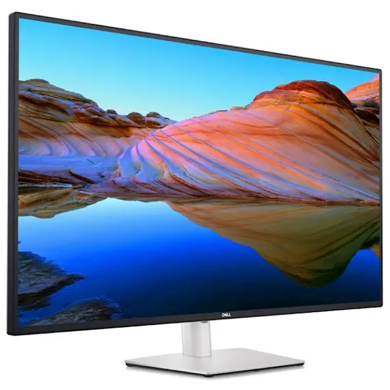 მონიტორი Dell 210-BFIS UltraSharp, 42.51", Monitor, 4K UDH, IPS, HDMI, USB-C, USB, RJ45, DP, Silver , 2 image - Primestore.ge