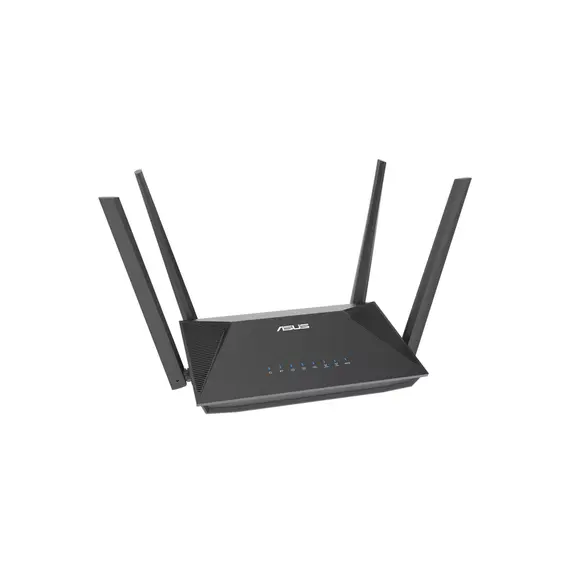 როუტერი ASUS RT-AX52 (AX1800) Dual Band WiFi 6 Extendable Router, Instant Guard, Parental Control Scheduling, Built-in VPN, AiMesh Compatible , 2 image - Primestore.ge