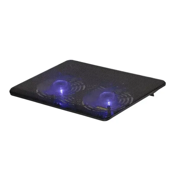 ნოუთბუქის გამაგრილებელი 2E GAMING Laptop stand CPG-001, up to 14", 1xUSB-A, Blue LED, black , 2 image - Primestore.ge