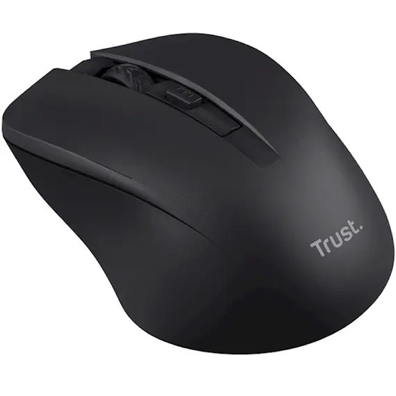 მაუსი Trust 25084 Mydo, Wireless, USB, Mouse, Black , 3 image - Primestore.ge