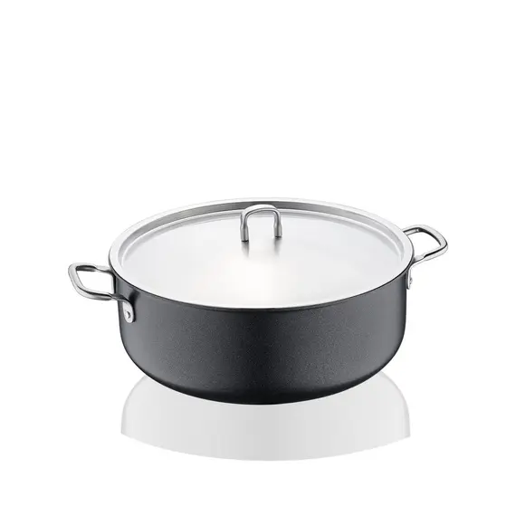 ქვაბი Korkmaz A2975 Doria Low Casserole 32X13  - Primestore.ge