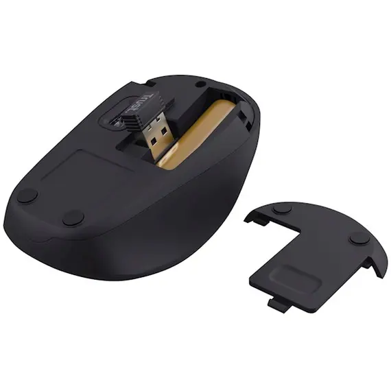 მაუსი Trust 24551 YVI+, Wireless, USB, Mouse, Eco Blue , 4 image - Primestore.ge