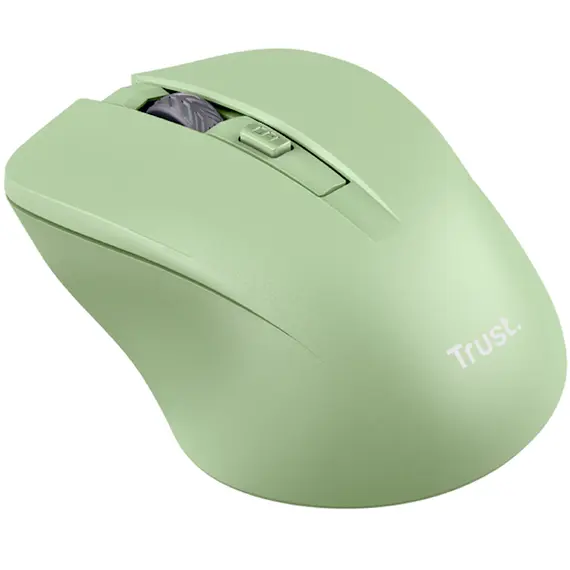 მაუსი Trust 25042 Mydo, Wireless, USB, Mouse, Green , 3 image - Primestore.ge