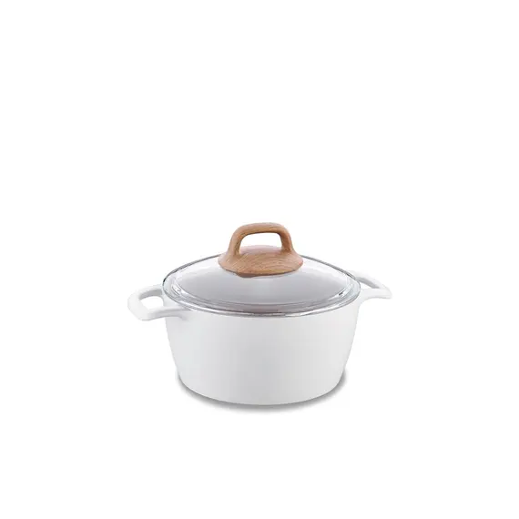 ქვაბი Korkmaz A2978 Gusto Ceramic Casserole 20x10  - Primestore.ge