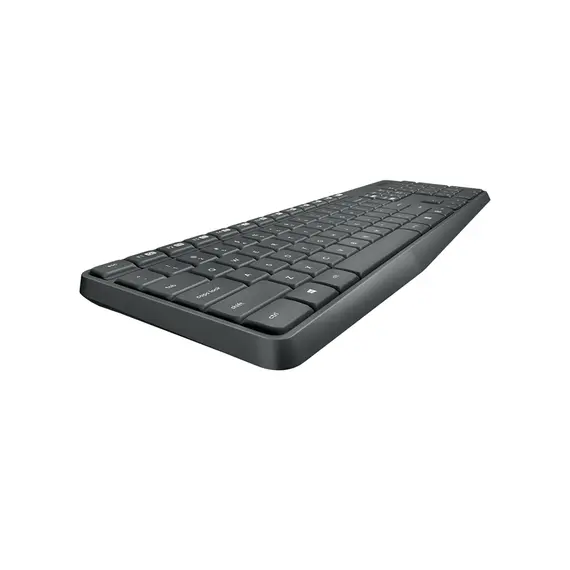 კლავიატურა LOGITECH Wireless Combo MK235 - INTNL - Russian Layout (V5L920007948) , 3 image - Primestore.ge