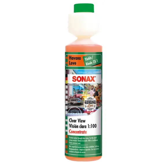 საწმენდი სითხე SONAX 393141 მინ.საწმ.კონც. ჰავანა 250ML  - Primestore.ge