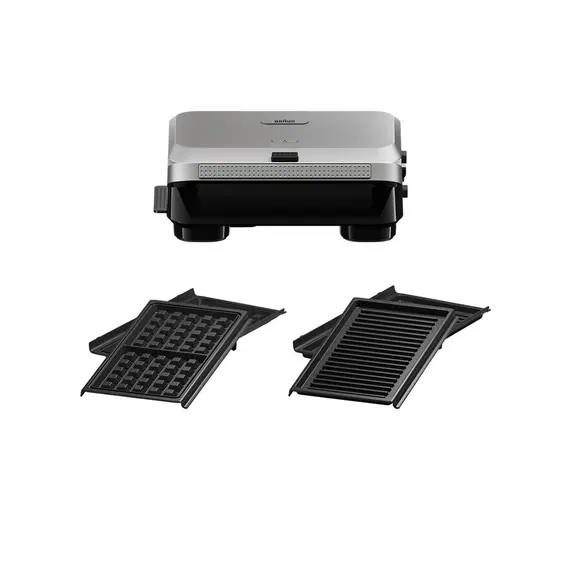 ტოსტერი BRAUN SM5006 SM BRAUN SILVBK  SnackMaker , 2 image - Primestore.ge
