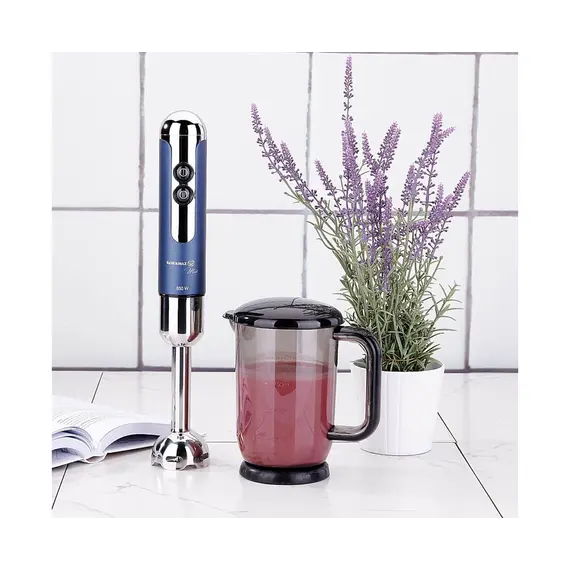 ბლენდერი Korkmaz A446-09 Mia Duo Blender Set Azura/Chrome , 3 image - Primestore.ge