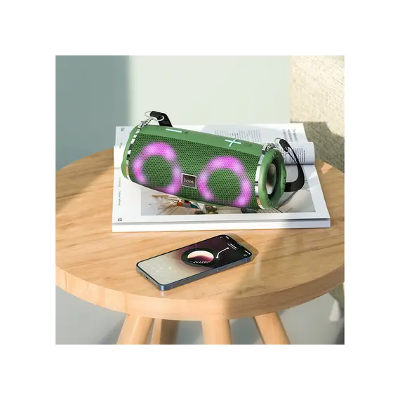 დინამიკი Hoco HC12 sports portable loudspeaker Dark green , 2 image - Primestore.ge