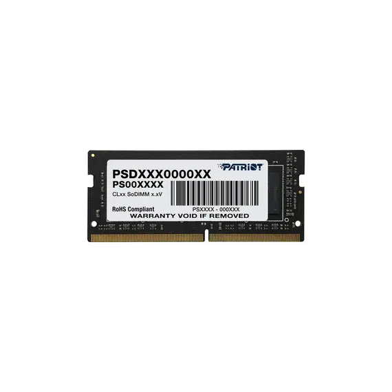 ოპერატიული მეხსიერება Patriot DDR4 SL 4GB 2400MHZ SODIMM  - Primestore.ge