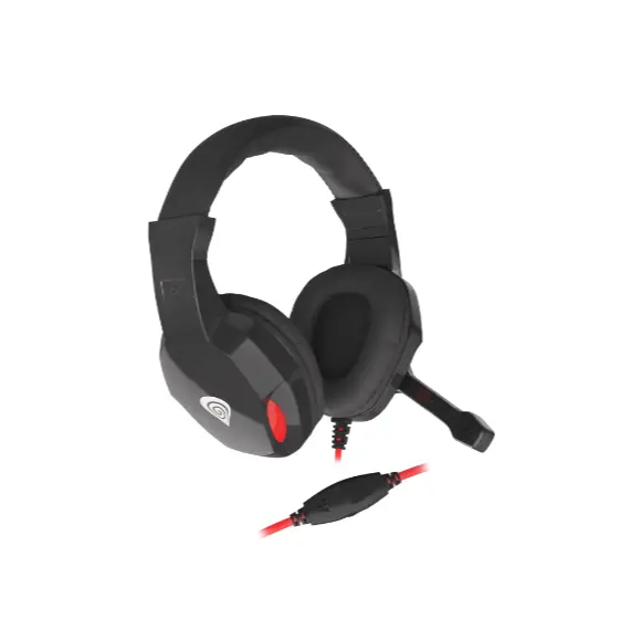 Headphone GENESIS ARGON 120 WITH MICROPHONE BLACK-RED, 2 image