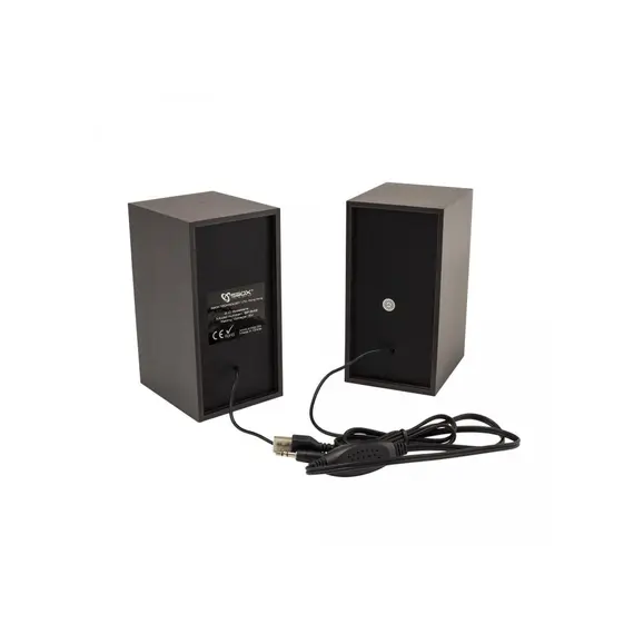 SPEAKERS SBOX SP-649 2 x 3W, USB DC 5V, Wood, 2 image