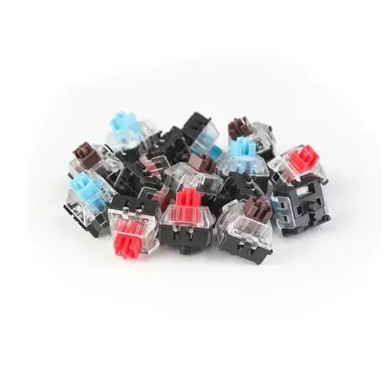 კლავიატურის გადამრთველი Keychron Low Profile Optical MX Switch Set 90Pcs/Set Black  - Primestore.ge