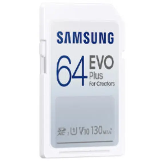 Memory card Samsung EVO Plus U1 V10 SDXC UHS-I 64GB class 10 MB-SC64K, 2 image