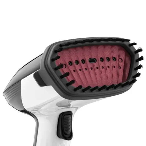 Steam iron Ardesto Steamer hand SI-S1400, 1400W, 280ml, steam boost, constant steam - 22g, ceramic soleplate, white-black, 7 image