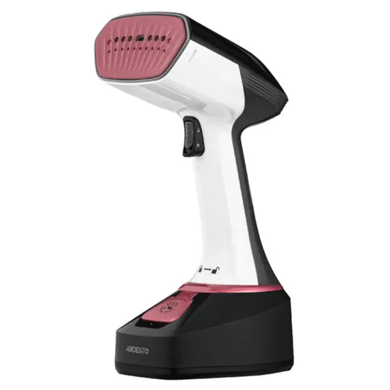 Steam iron Ardesto Steamer hand SI-S1400, 1400W, 280ml, steam boost, constant steam - 22g, ceramic soleplate, white-black
