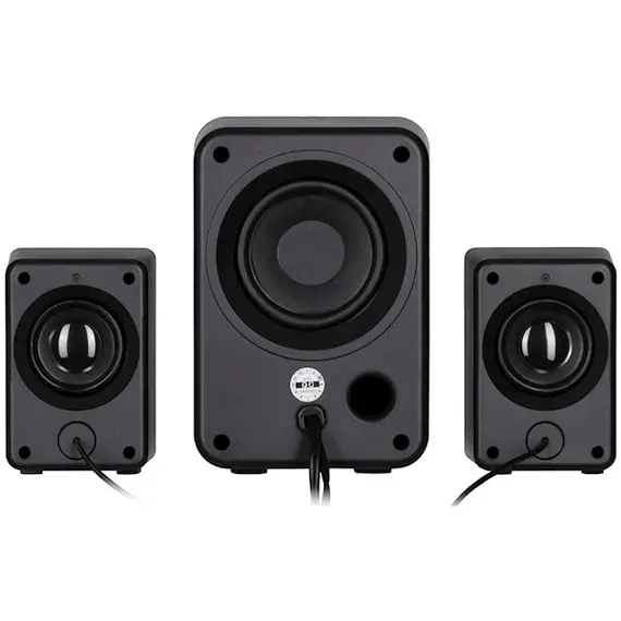 დინამიკი 2E Multimedia speaker PCS301 RGB, 2.1, USB, Black , 2 image - Primestore.ge