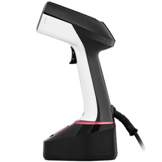 Steam iron Ardesto Steamer hand SI-S1400, 1400W, 280ml, steam boost, constant steam - 22g, ceramic soleplate, white-black, 3 image