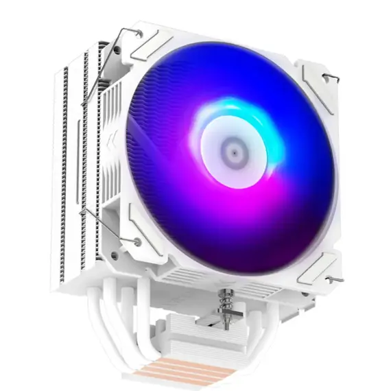 პროცესორის ქულერი Zalman CPU cooler CNPS9X Performa, ARGB, LGA1700, 1200, 115x, AM5, AM4 4pin, PWM, 3pin+5VARGB, TDP180W, white , 2 image - Primestore.ge