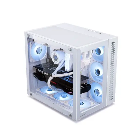 Case Golden Field GZ360 7x120 Fans with controller White