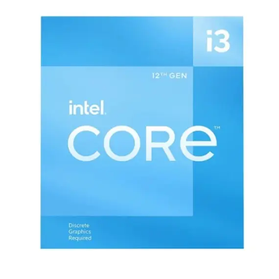 Processor Intel Core I3-12100F 3.3GHz Turbo Boost 4.3GHz 12MB LGA1700