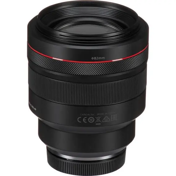 ფოტოაპარატის ლინზა Canon Lens 3447C005AA, RF 85mm, f/1.2L USM, Black , 2 image - Primestore.ge