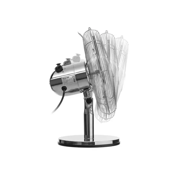 ვენტილატორი Sencor SFE 3040SL Desk Fan, 35 W, Diameter- 30 cm, 3speed, High Quality Chromed , 2 image - Primestore.ge
