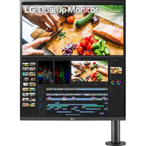 მონიტორი LG DualUp 28MQ780 28" Nano IPS  SDQHD 2560 x 2880 5ms 60Hz  - Primestore.ge
