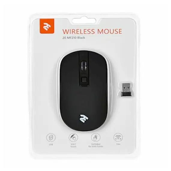 მაუსი 2Е MF210 Black , 3 image - Primestore.ge