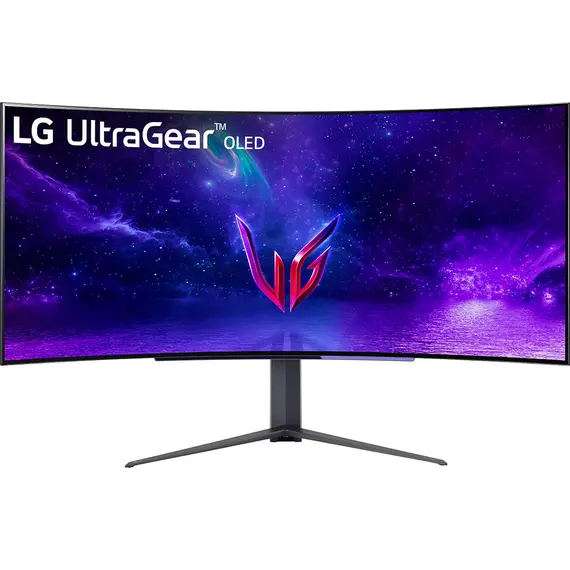 მონიტორი LG Ultragear 45GR95QE 45" Curved OLED WQHD 3440 x 1440 0.03ms 240Hz  - Primestore.ge