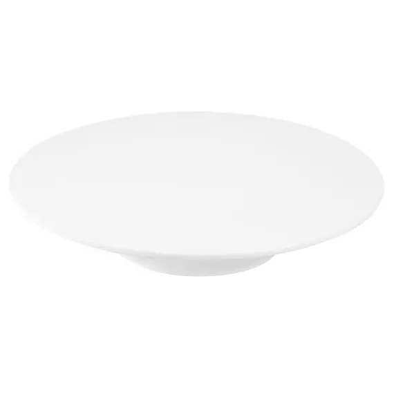 ნამცხვრის დასადები Ardesto Cake stand Imola, 30сm, porcelain, white , 2 image - Primestore.ge