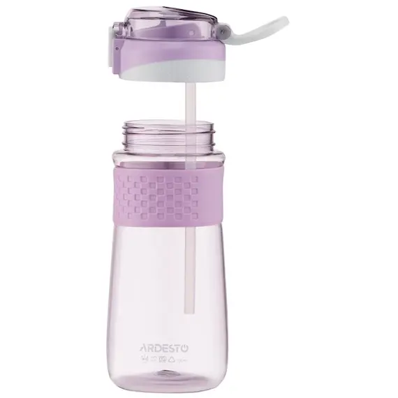 წყლის ბოთლი Ardesto Bottle Energy, 700ml, plastic, violet - Primestore.ge