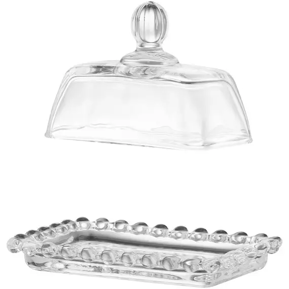 საკარაქე Ardesto Butter dish 11х7cm, glass, transparent , 2 image - Primestore.ge