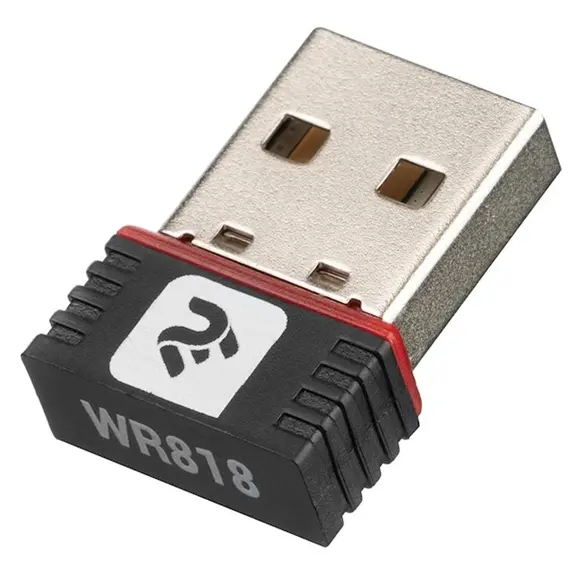 WI-FI ადაპტერი 2E PowerLink WiFi-adapter WR818 N150, USB , 2 image - Primestore.ge
