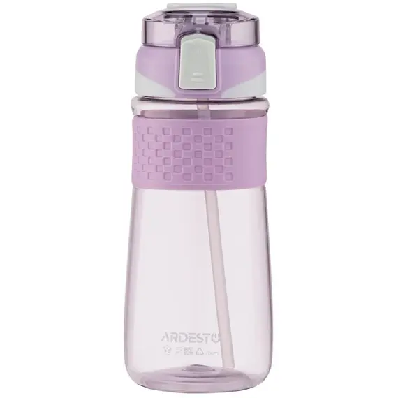წყლის ბოთლი Ardesto Bottle Energy, 700ml, plastic, violet - Primestore.ge