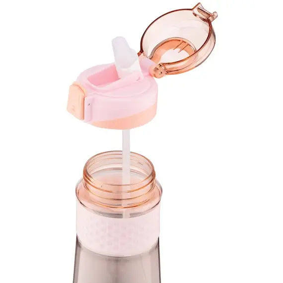 წყლის ბოთლი Ardesto Bottle Energy, 700ml, plastic, pink - Primestore.ge