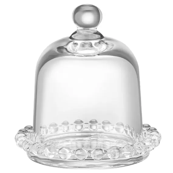 ლიმონის ჭურჭელი Ardesto Lemon dish with lid, 9cm, glass, transparent - Primestore.ge