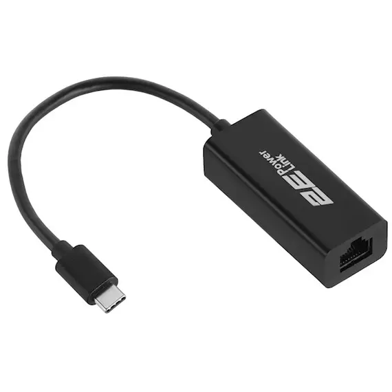 USB ადაპტერი 2E PowerLink Network Adapter U2085T 1xGE, USB TypeC  - Primestore.ge