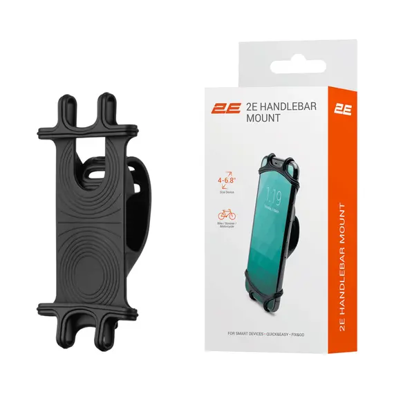 მანქანის სამაგრი 2E Car Holder diameter 20-40mm gadgets 4"-6,8" Slim , 5 image - Primestore.ge