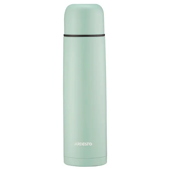 თერმოსი Ardesto Vacuum flask Bright City, 1000ml, stainless steel, green  - Primestore.ge