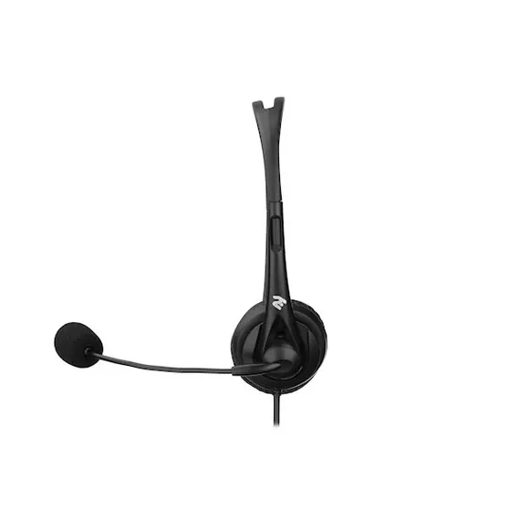 ყურსასმენი 2E PC headset stereo On-ear CH11 USB, omni-mic, 2m, black , 4 image - Primestore.ge