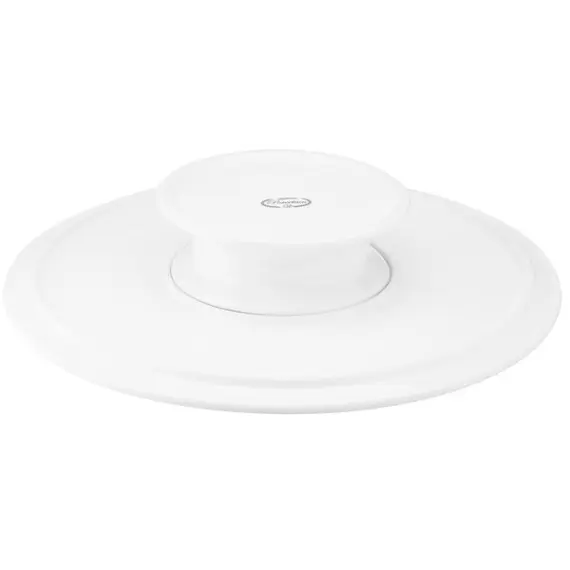 ნამცხვრის დასადები Ardesto Cake stand Imola, 30сm, porcelain, white , 4 image - Primestore.ge