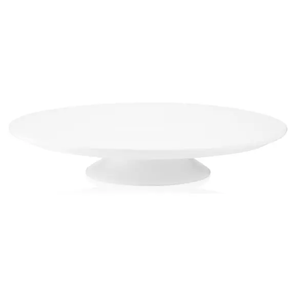 ნამცხვრის დასადები Ardesto Cake stand Imola, 30сm, porcelain, white  - Primestore.ge